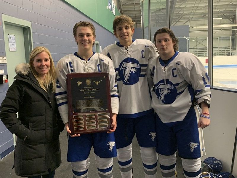 Falcons soar past Peabody to retain Clifford Memorial Game honors